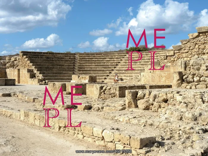 : Odeon, Paphos Archaeological Park, Paphos, Cyprus : Odeon, Paphos Archaeological Park, Paphos, Cyprus