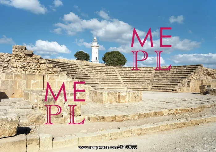 : Odeon, Paphos Archaeological Park, Paphos, Cyprus : Odeon, Paphos Archaeological Park, Paphos, Cyprus