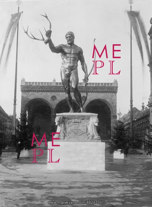 : Odeonsplatz in Munich, 1906 : Odeonsplatz in Munich, 1906