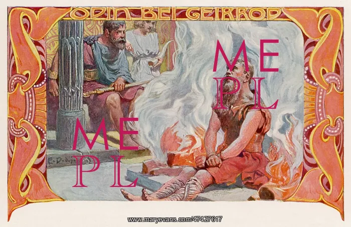 : ODIN AND GEIRROD : ODIN AND GEIRROD