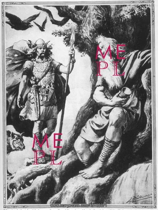 : ODIN SEEKS WISDOM : ODIN SEEKS WISDOM