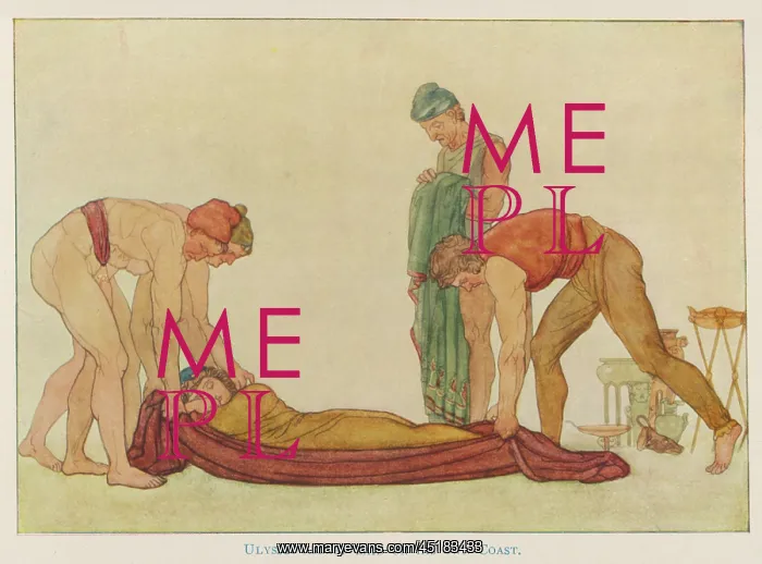 : ODYSSEUS LAID OUT : ODYSSEUS LAID OUT