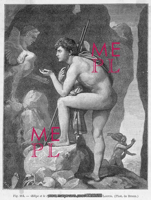: OEDIPUS AND SPHINX : OEDIPUS AND SPHINX
