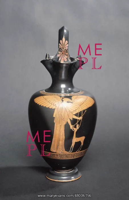 : Oenochoe with a trilobe mouthpiece : Oenochoe with a trilobe mouthpiece