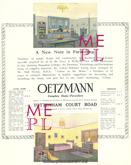 : Oetzmann Advertisement : Oetzmann Advertisement
