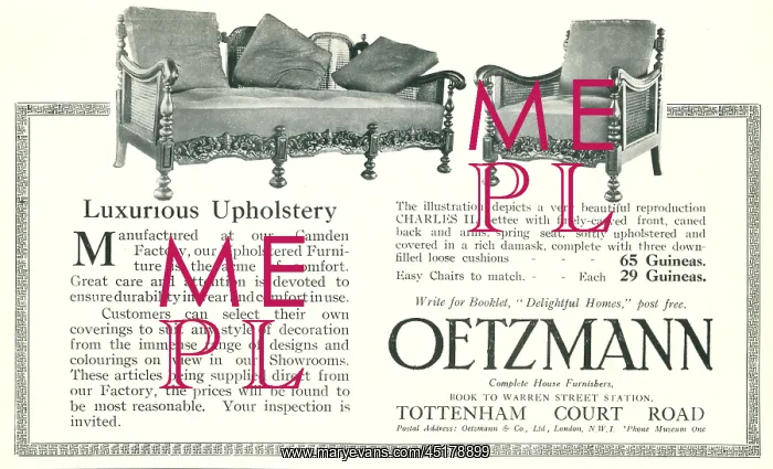 : Oetzmann Advertisement : Oetzmann Advertisement