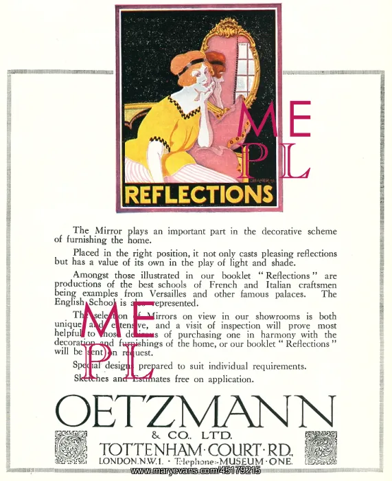: Oetzmann Advertisement : Oetzmann Advertisement