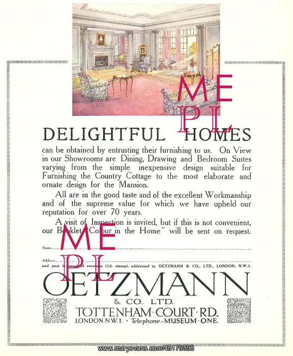 : Oetzmann Advertisement : Oetzmann Advertisement