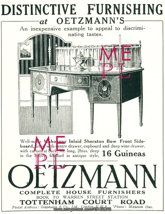 : Oetzmann Advertisement : Oetzmann Advertisement