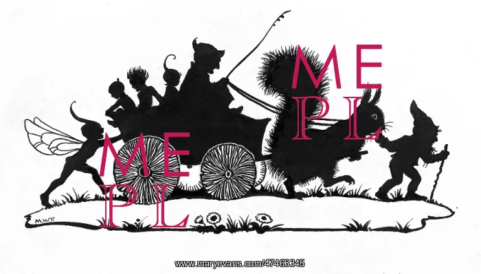 : Off to Market - with fairies and a squirrel : Off to Market - with fairies and a squirrel