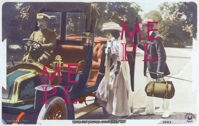 : Off for a ride in a taxi : Off for a ride in a taxi