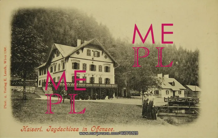 : Offensee near Ebensee (Upper Austria). Imperial : Offensee near Ebensee (Upper Austria). Imperial