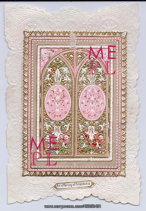 : An offering of friendship card : An offering of friendship card