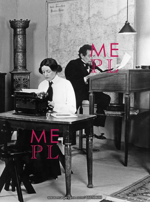 : Office, circa 1905 : Office, circa 1905