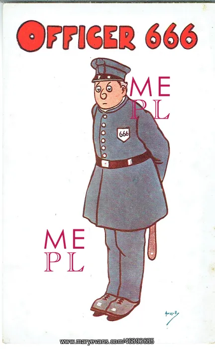 : Officer 666 by Augustin McHugh : Officer 666 by Augustin McHugh