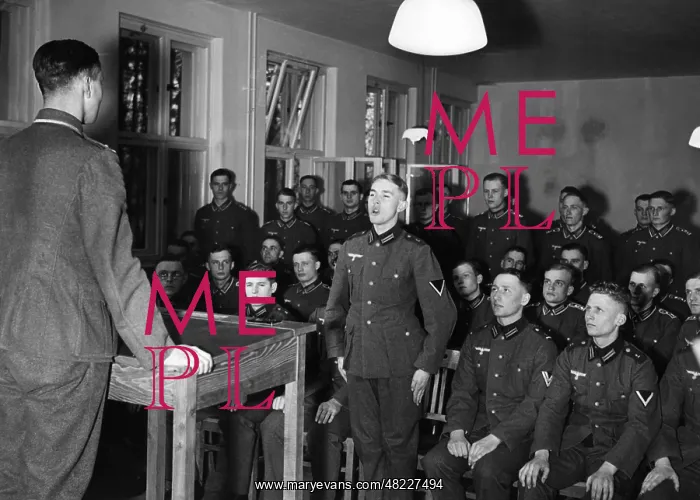 : Officer cadets in training, 1937 : Officer cadets in training, 1937