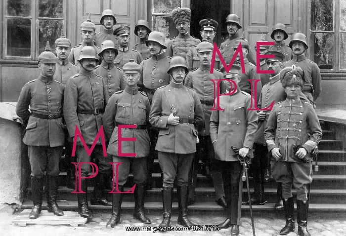  : The officer corps of the German Imperial Command in Minsk, 1