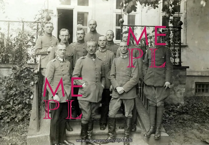 : Officers of the German Iron Division in the Baltics, 1919 : Officers of the German Iron Division in the Baltics, 1919
