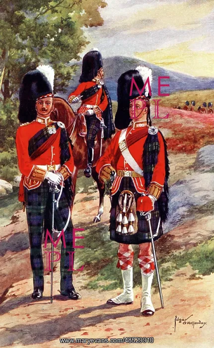 : Officers in Review Order, Argyll and Sutherland Highlanders : Officers in Review Order, Argyll and Sutherland Highlanders