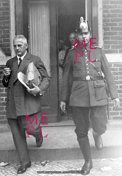 : An official brings ballots to the Town Hall, 1932 : An official brings ballots to the Town Hall, 1932