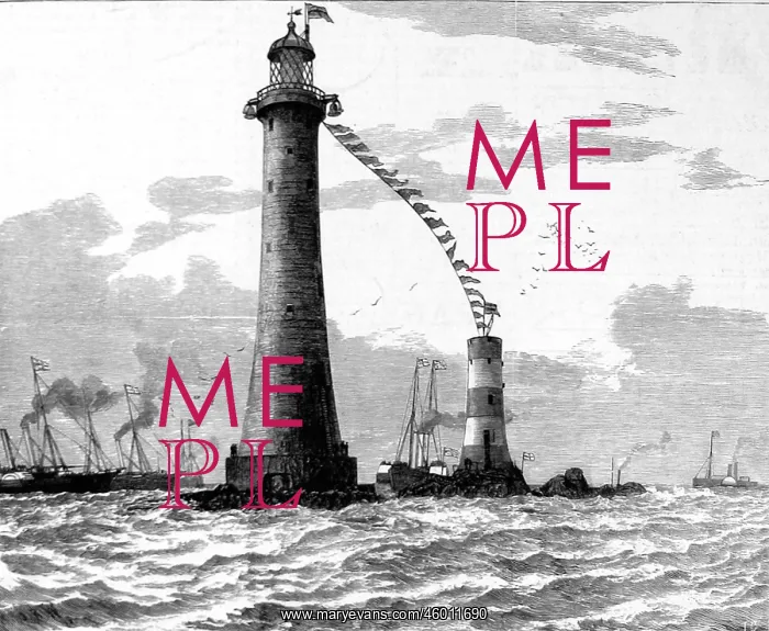 : Official Opening of the Eddystone Lighthouse 1882 : Official Opening of the Eddystone Lighthouse 1882