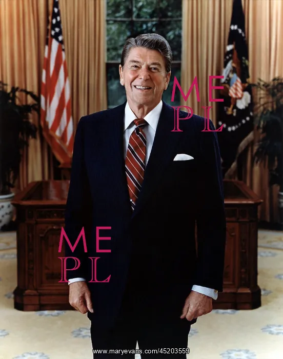 : Official Portrait of President Reagan in ? : Official Portrait of President Reagan in ?