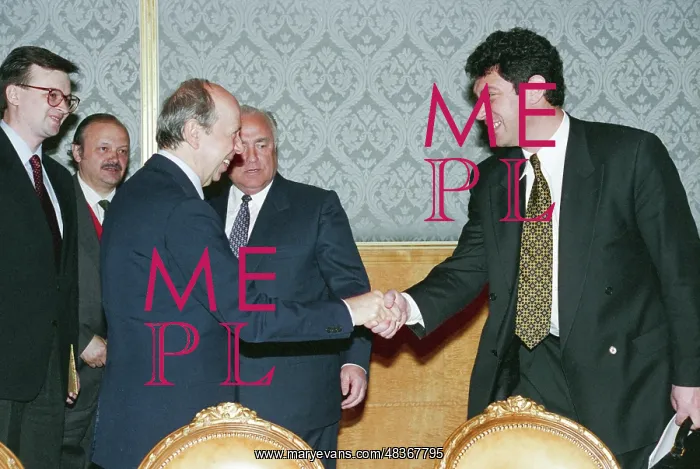 : Official visit of Lamberto Dini in Russia : Official visit of Lamberto Dini in Russia