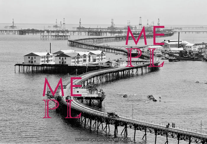 : Offshore drilling platforms in Neft Daslar?, 1960 : Offshore drilling platforms in Neft Daslar?, 1960