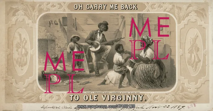: Oh carry me back to ole Virginny : Oh carry me back to ole Virginny