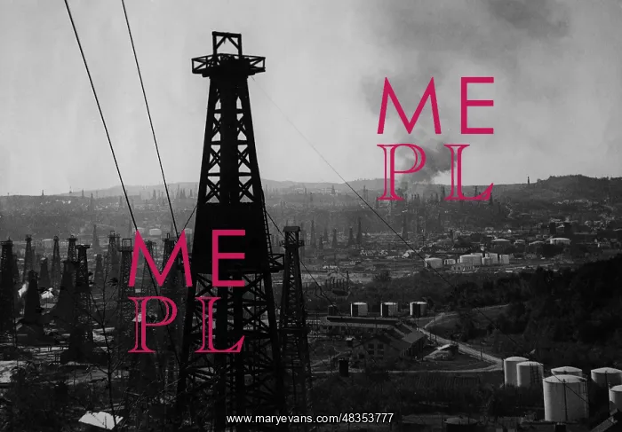 : Oil fields in Moreni, circa 1930 : Oil fields in Moreni, circa 1930