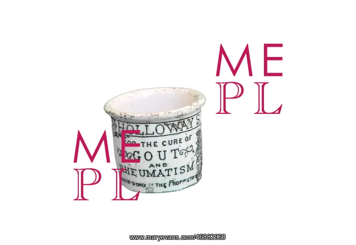  : Ointment Pot for Gout