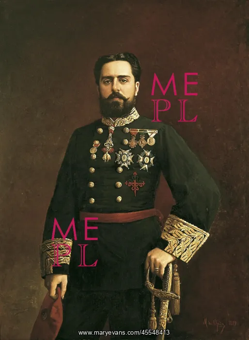 : OJEDA, Manuel (19th c.). Portrait of Charles VII : OJEDA, Manuel (19th c.). Portrait of Charles VII