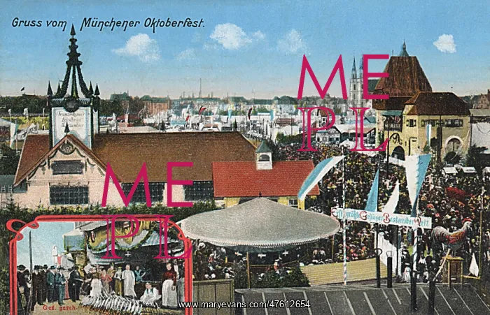  : Oktoberfest scene, Munich, Germany