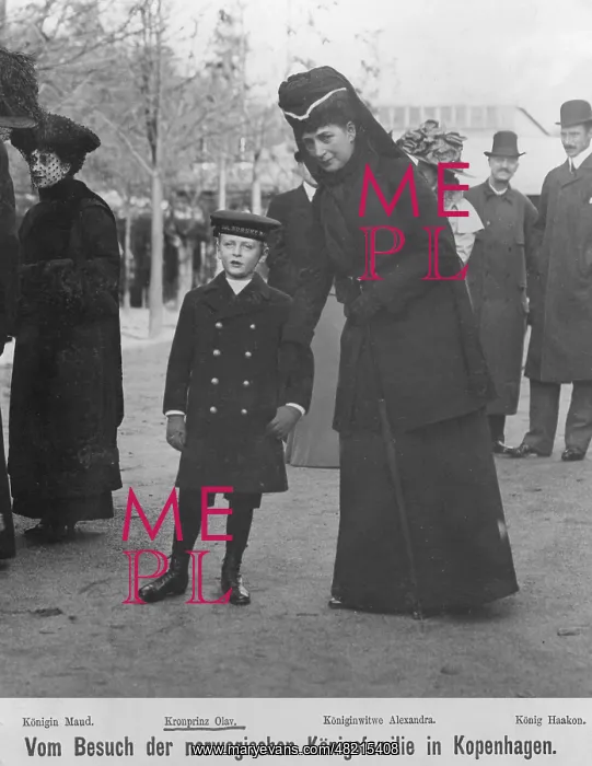 : Olav V. - king - Norway - Gemahl von Prinzessin Maertha von Schweden - 01.01.1903 : Olav V. - king - Norway - Gemahl von Prinzessin Maertha von Schweden - 01.01.1903