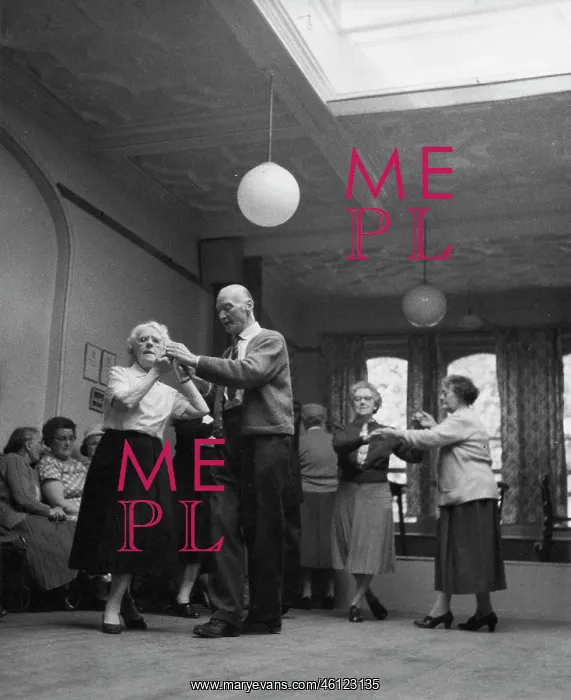 : Old-aged people dancing in a club : Old-aged people dancing in a club