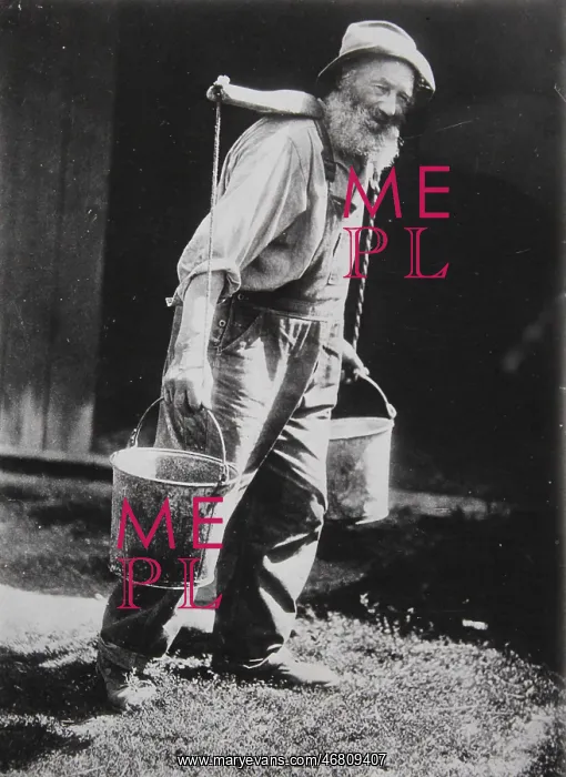 : Old American farmer : Old American farmer