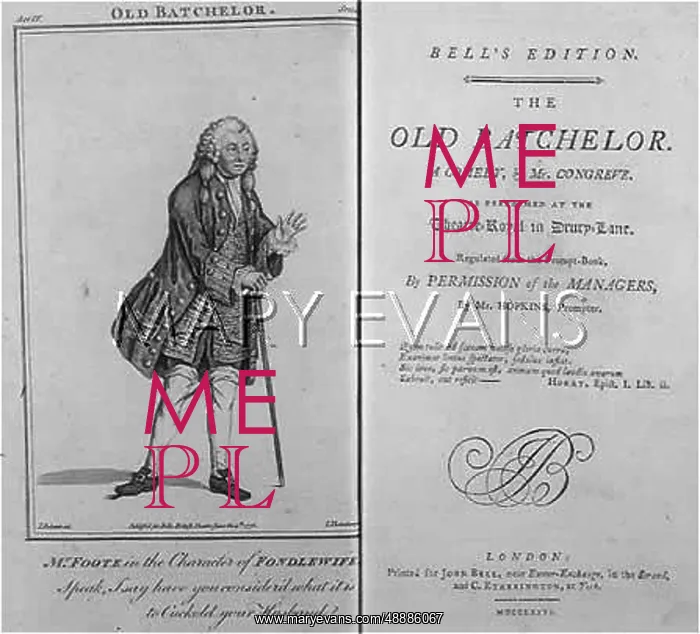 : The Old Batchelor : The Old Batchelor