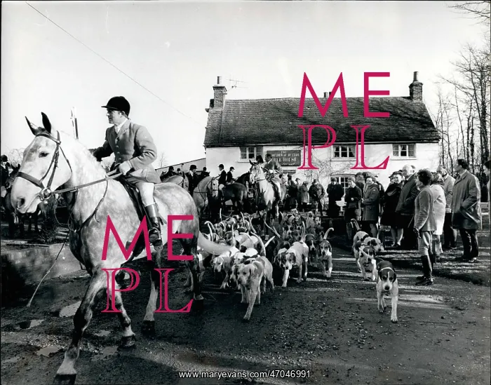 : Old Berkeley Hunt, farewell meet, Bucks : Old Berkeley Hunt, farewell meet, Bucks