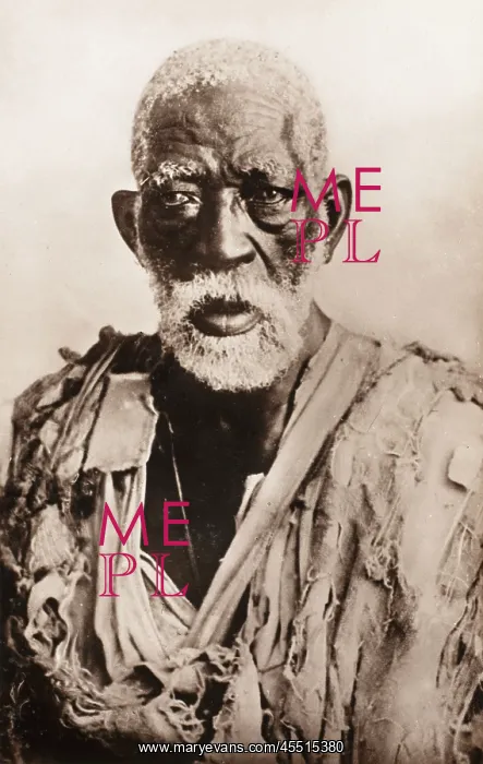 : Old Black Algerian Man (1 of 2) : Old Black Algerian Man (1 of 2)