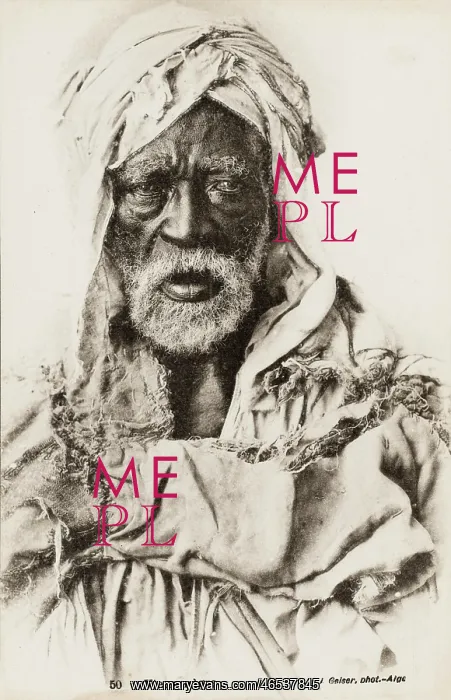 : Old Black Algerian Man (2 of 2) : Old Black Algerian Man (2 of 2)