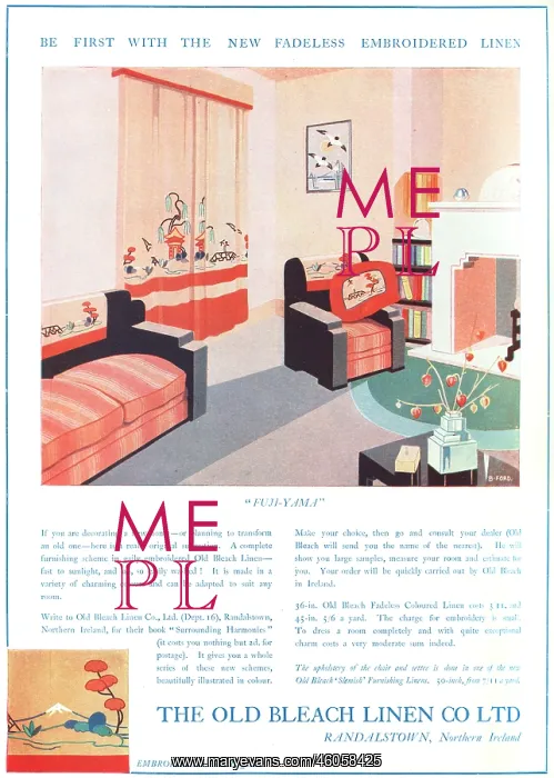  : Old Bleach Linen Company Advert