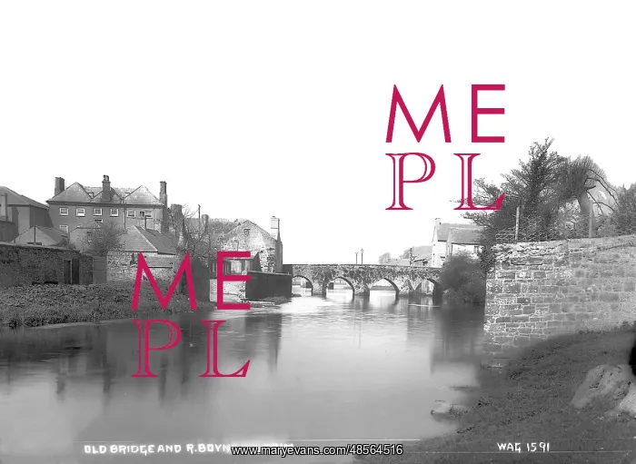 : Old Bridge and R. Boyne at Trim : Old Bridge and R. Boyne at Trim
