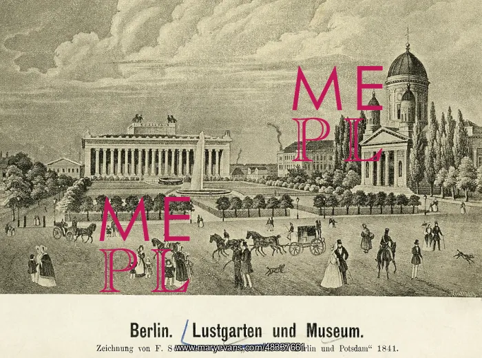 : The old Cathedral in Berlin, 1841 : The old Cathedral in Berlin, 1841