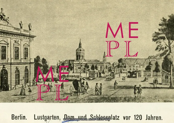: The old Cathedral in Berlin, 1935 : The old Cathedral in Berlin, 1935