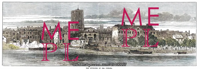 : Old Chelsea riverside, London : Old Chelsea riverside, London