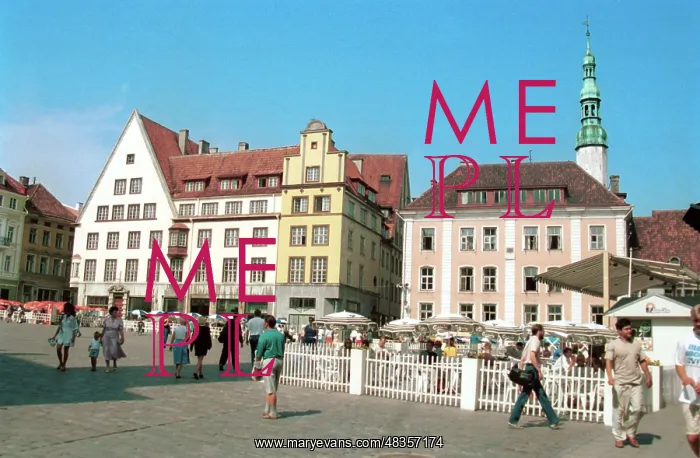 : Old City, center of Riga, 1994 : Old City, center of Riga, 1994