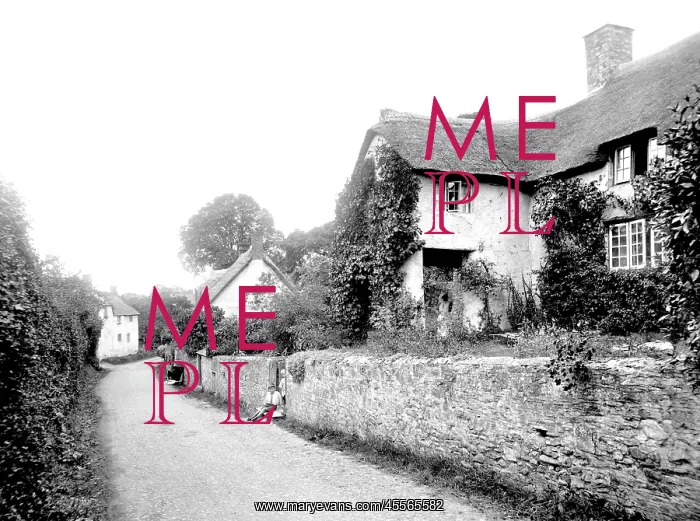  : Old Cleeve, the Pillared Cottage 1930
