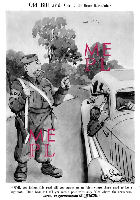 : Old Bill and Co. August 1940 : Old Bill and Co. August 1940