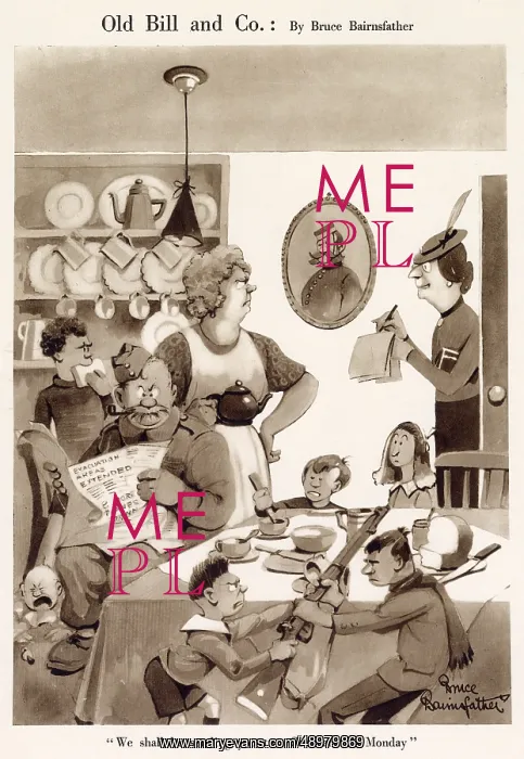 : Old Bill and Co. by Bruce Bairnsfather 1940 : Old Bill and Co. by Bruce Bairnsfather 1940