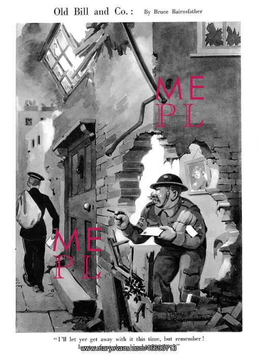 : Old Bill and Co. October 1940 : Old Bill and Co. October 1940